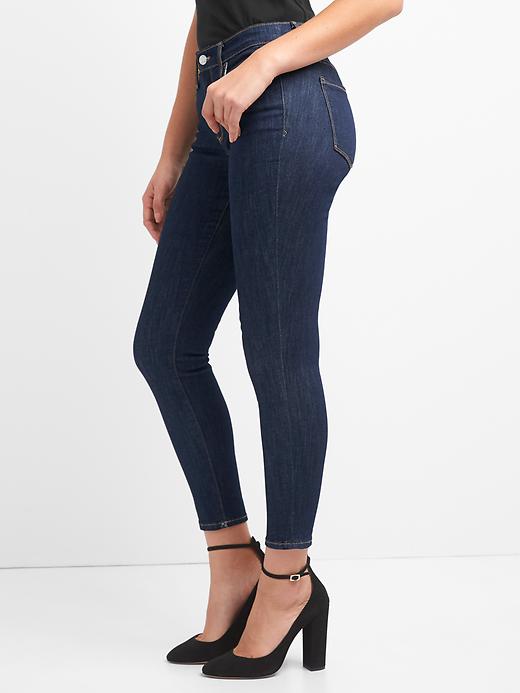 Image number 5 showing, Mid Rise True Skinny Jeans in Sculpt
