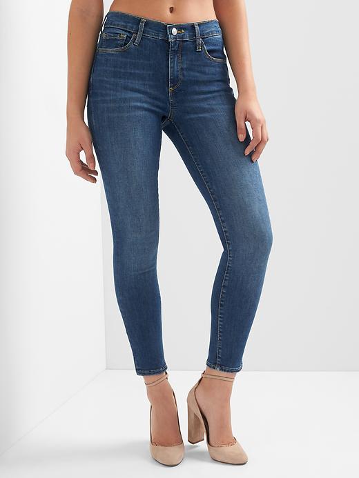 Image number 7 showing, Mid Rise True Skinny Jeans in Sculpt