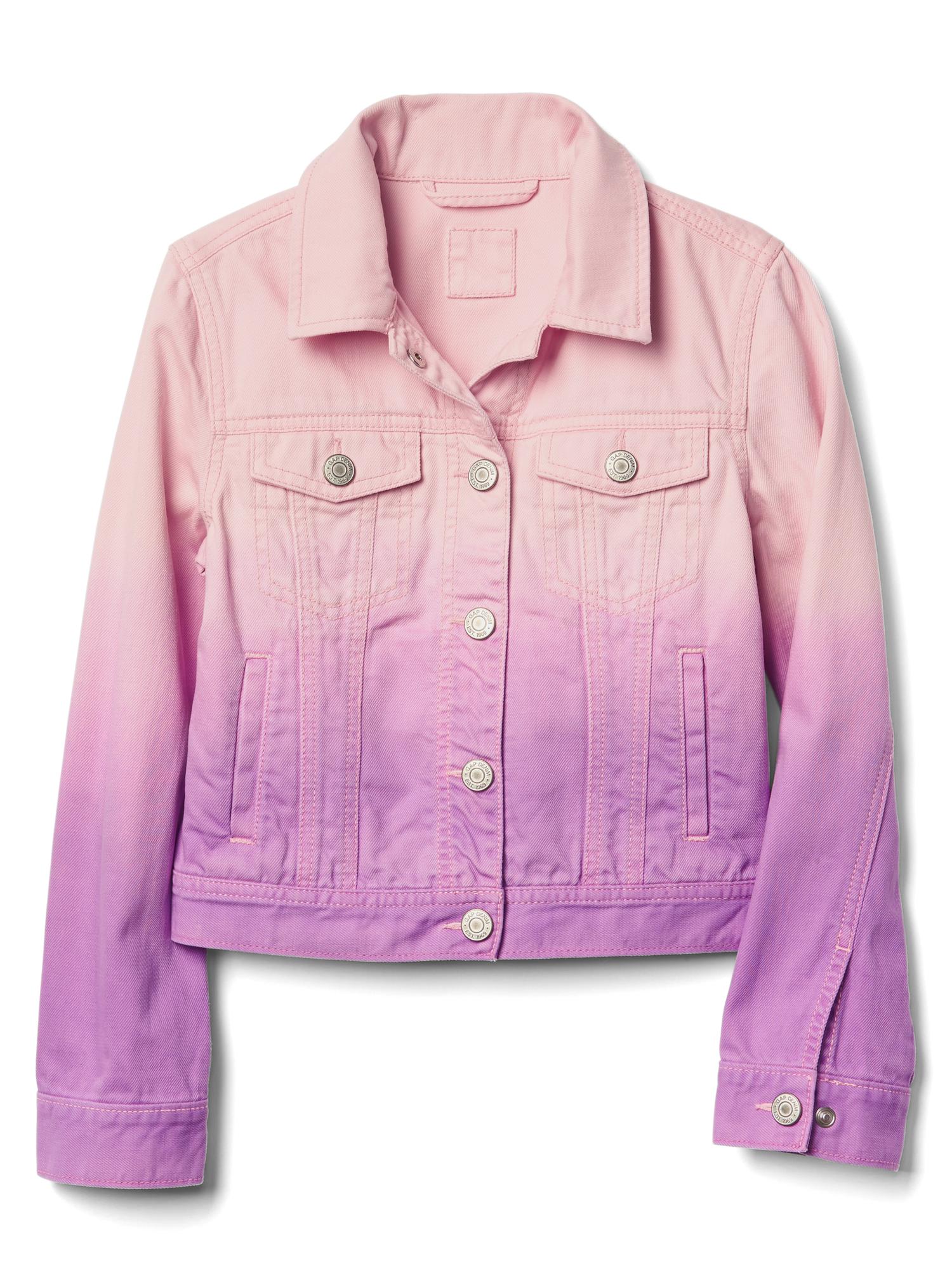 Dipdye denim jacket Gap