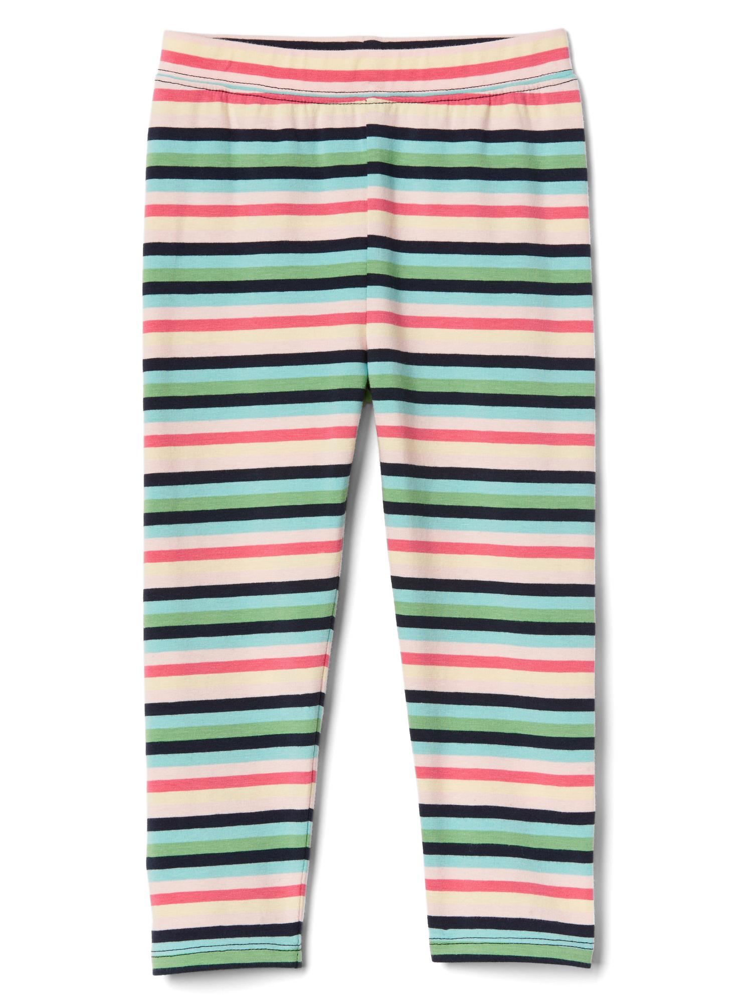 Print stretch jersey capris Gap