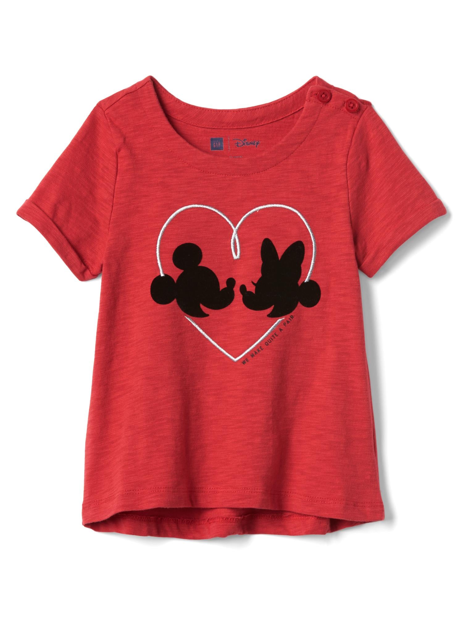 babyGap Disney Baby Mickey Mouse and Minnie Mouse hilo tee Gap