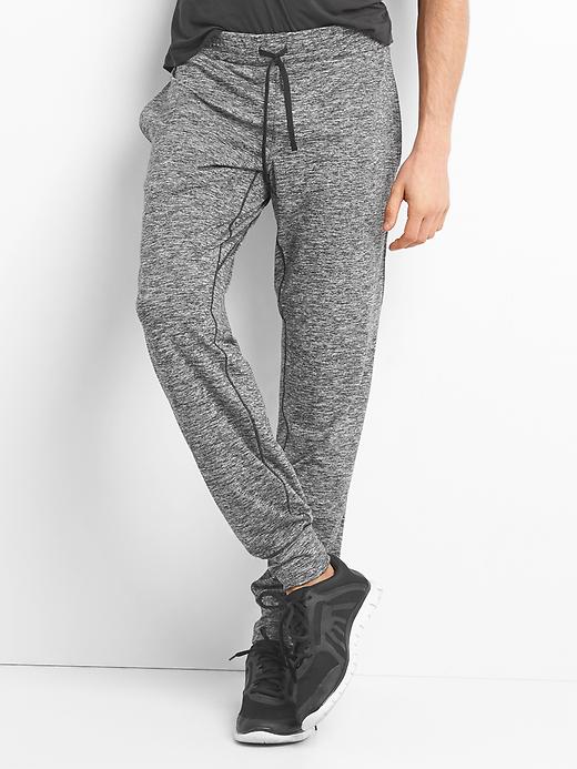 Image number 1 showing, GapFit brushed tech jersey joggers
