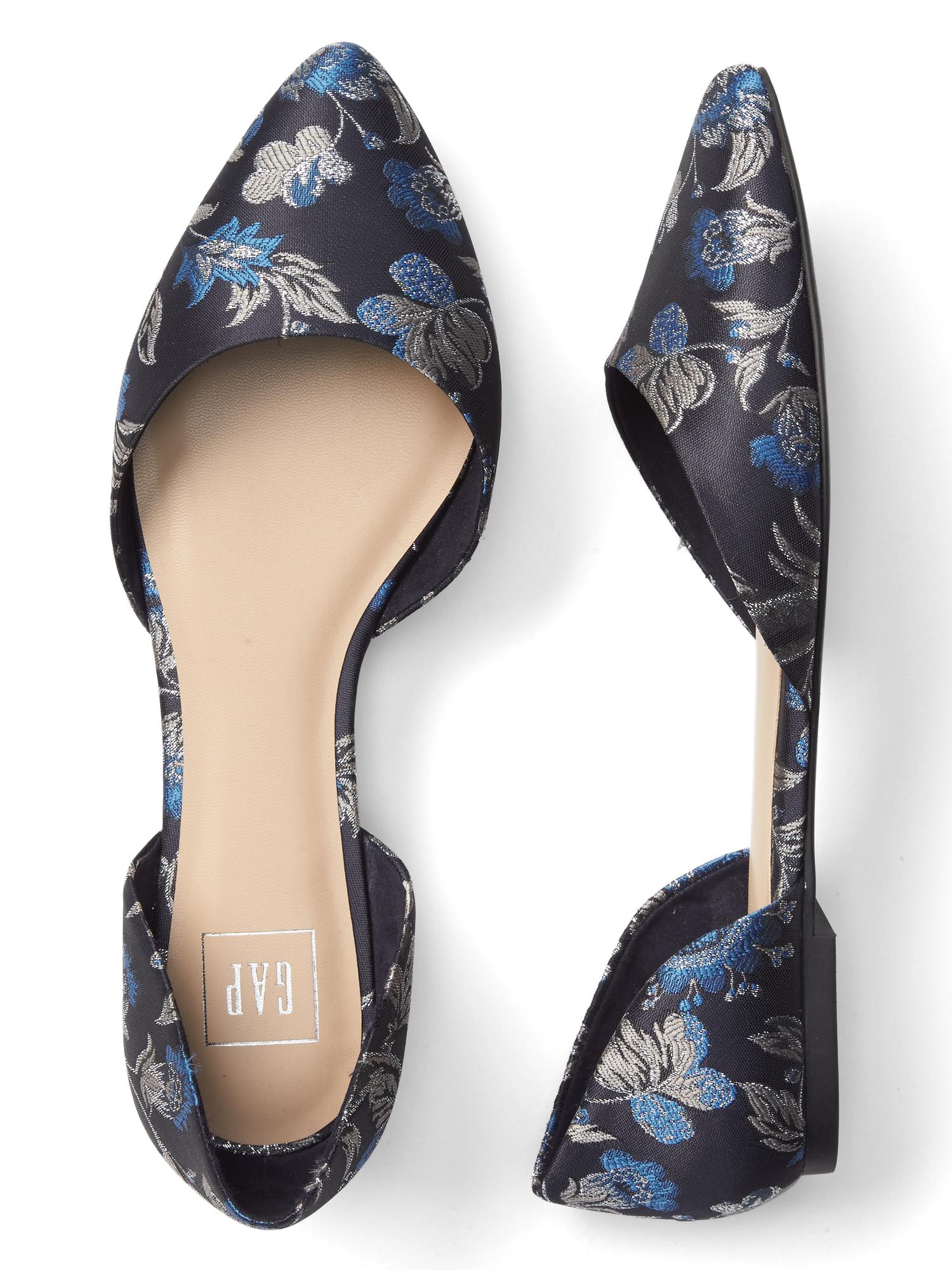 Floral d'Orsay flats Gap