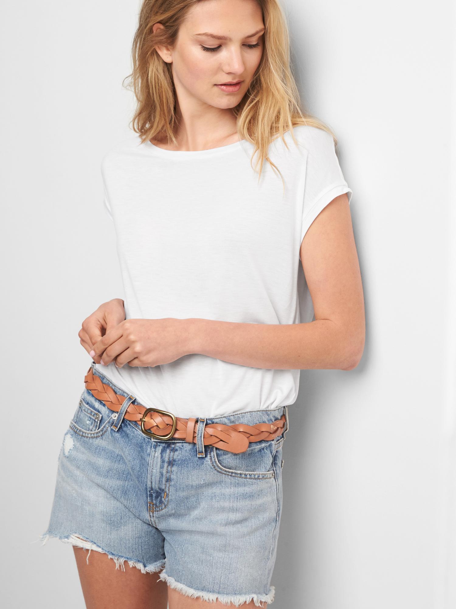 Boatneck dolman tee Gap