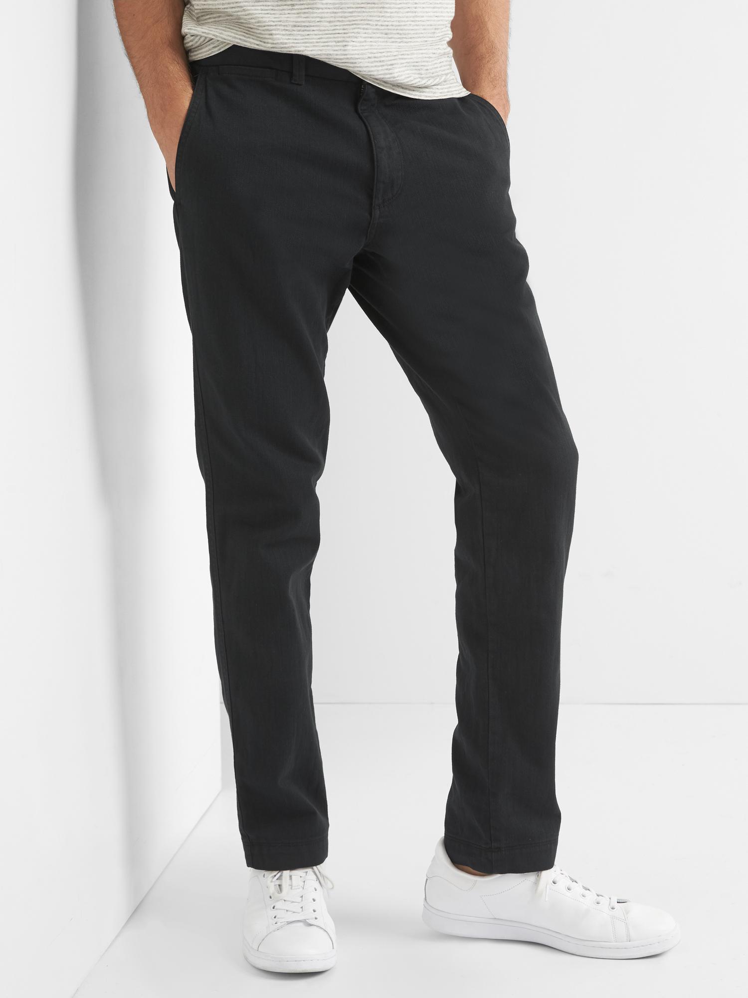 Gap athletic hot sale fit khakis