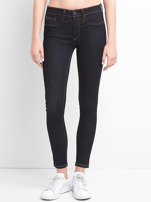 Image number 7 showing, Mid Rise Favorite Ankle Jeggings