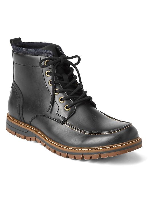 View large product image 1 of 1. Lace-up boots