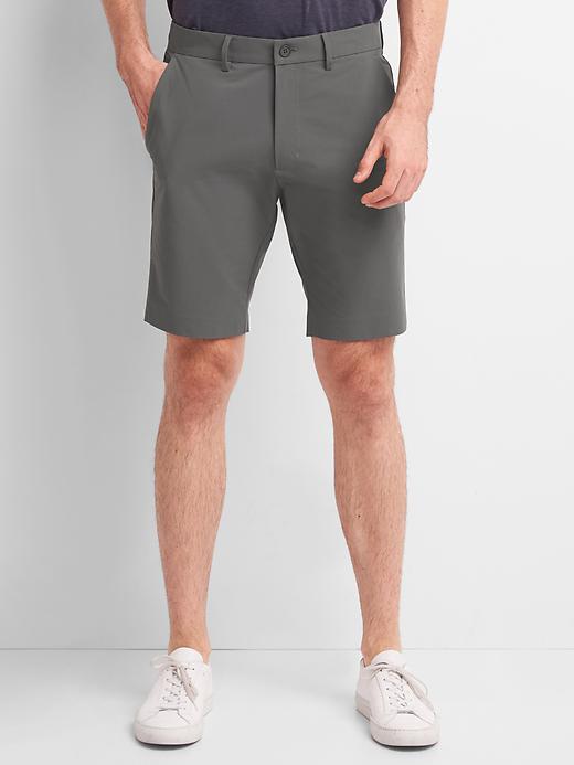 View large product image 1 of 1. 10" Hybrid Khaki Shorts with GapFlex
