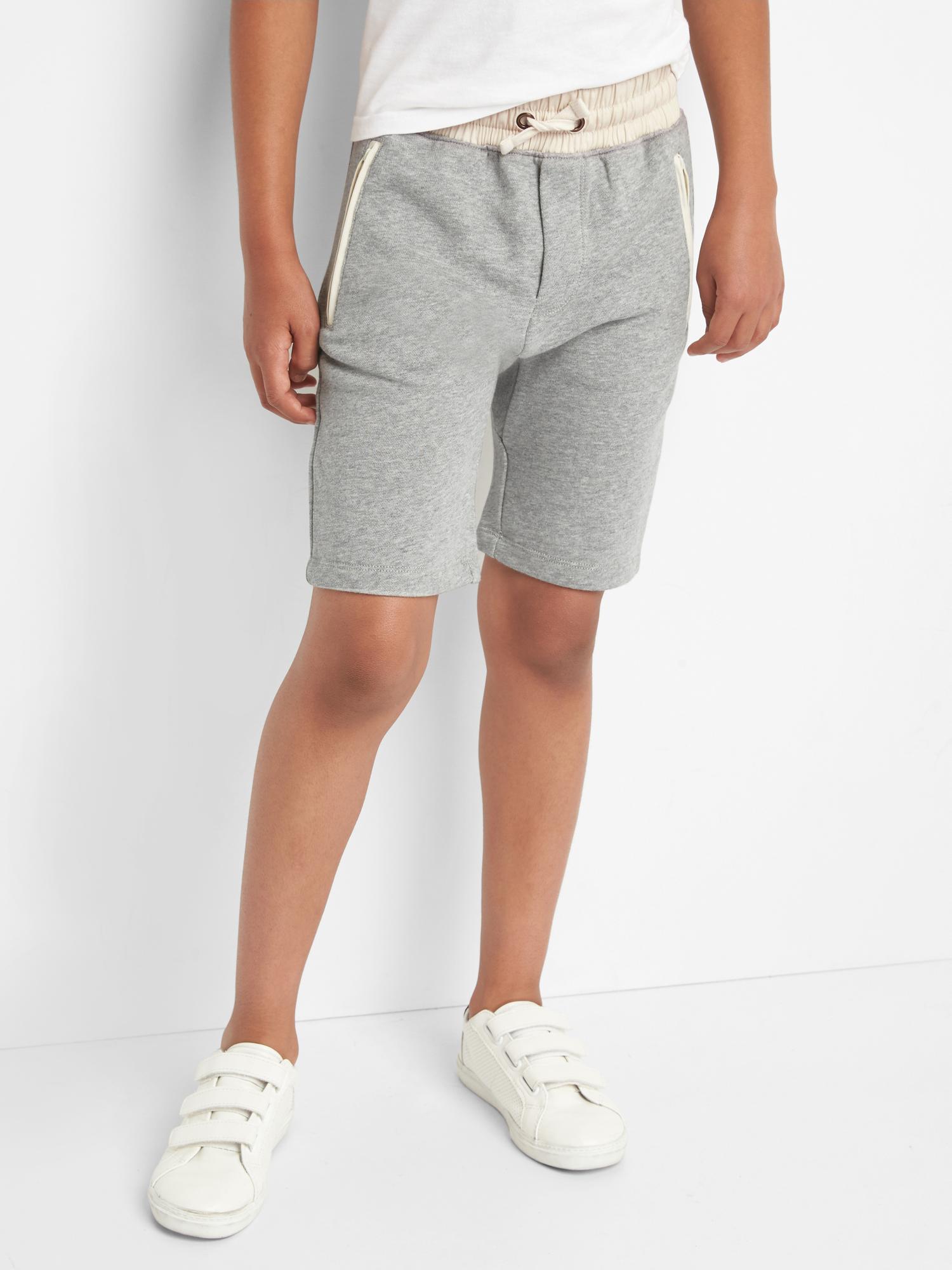 Zip pocket terry shorts Gap