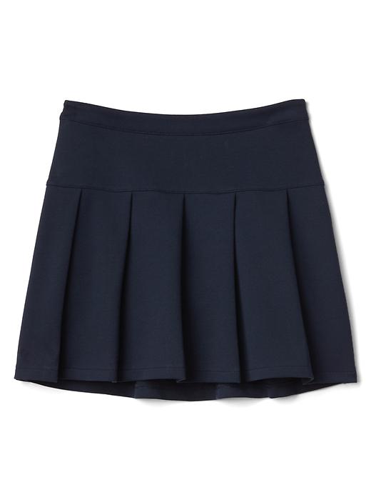 Image number 2 showing, Kids Uniform Essential Skirt in Stretch Ponte
