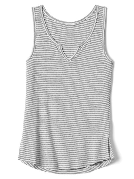 Image number 6 showing, Stripe ribbed notch tank