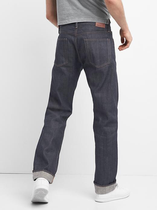 Image number 2 showing, Selvedge Straight Jeans