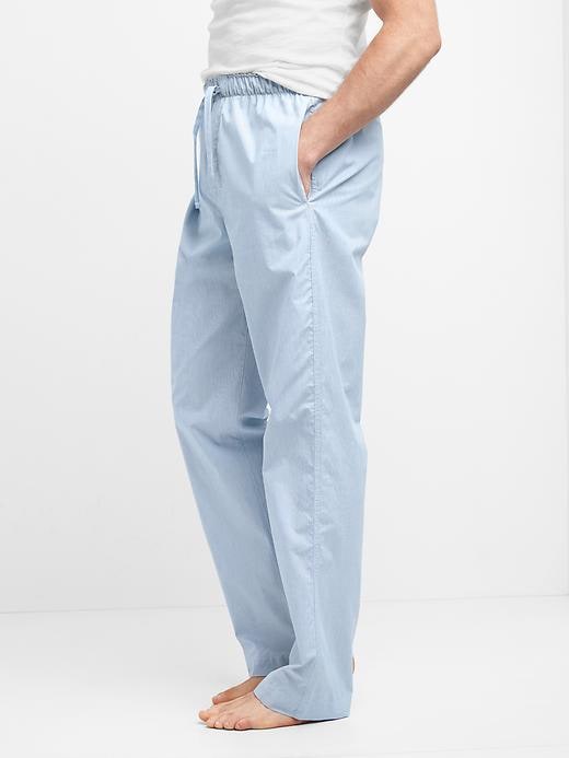Image number 4 showing, Adult Pajama Pants In Poplin