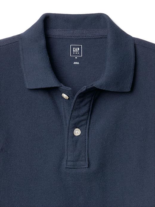 Image number 5 showing, Kids Uniform Short Sleeve Polo Shirt