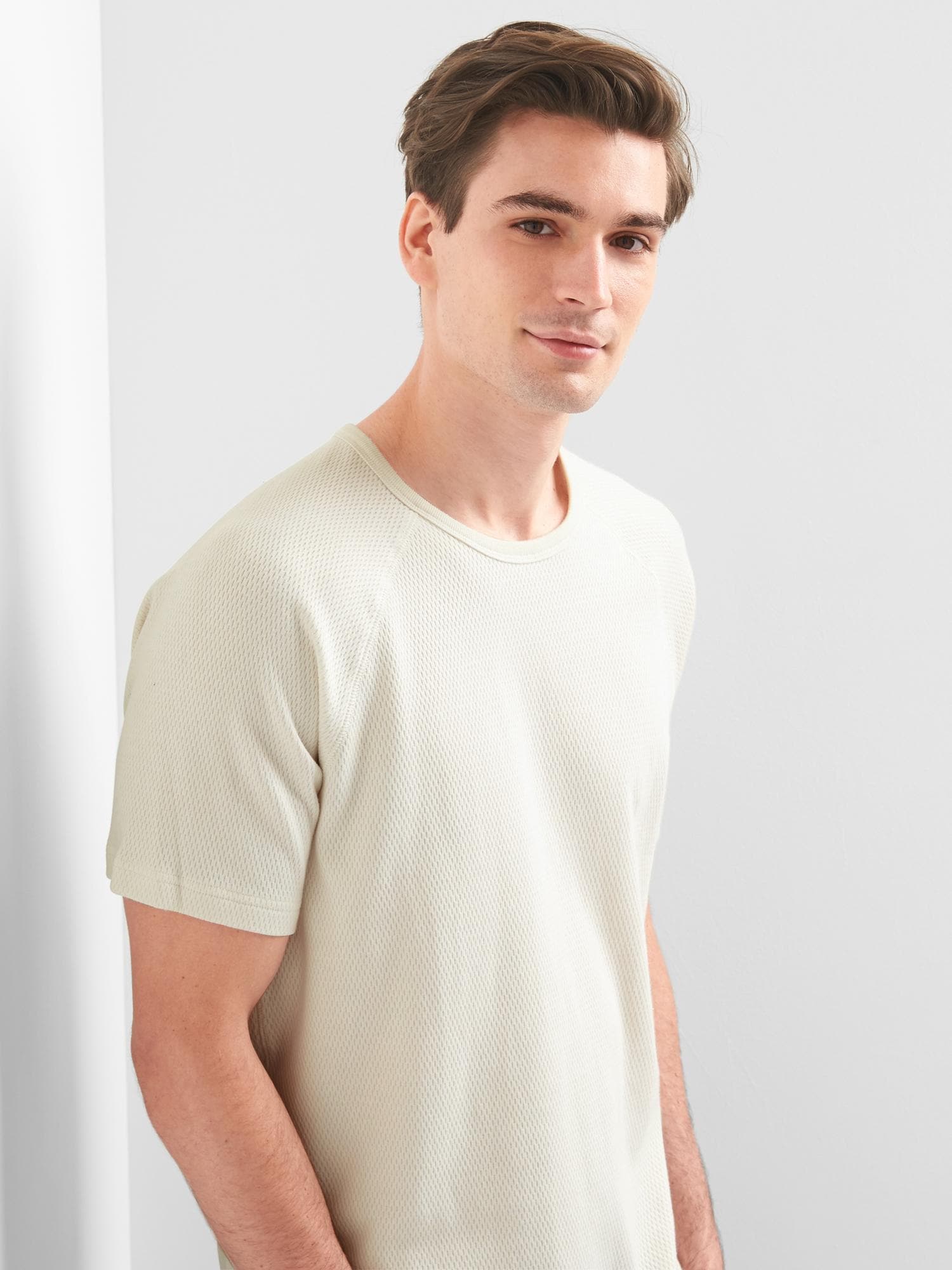 [YESEYESEE] ★ Y.E.S Raglan Waffle Tee cn28080848.jpg