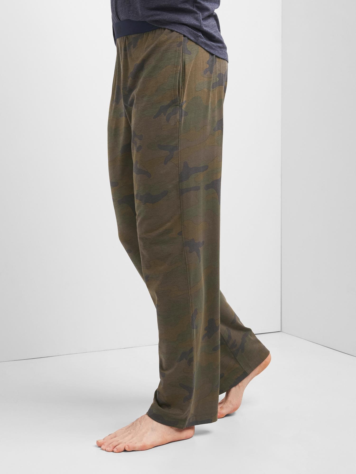 Camo modal pants Gap