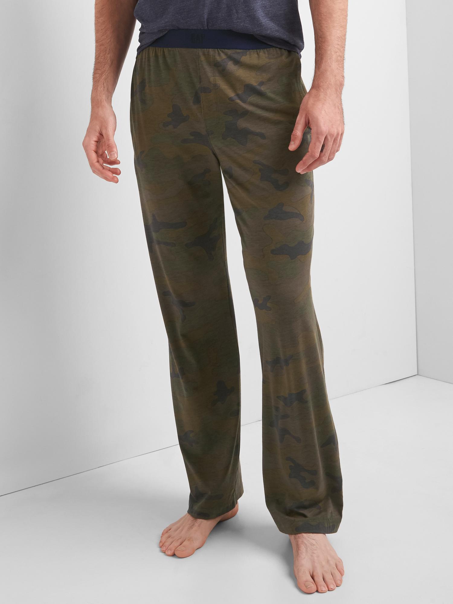 Camo modal pants Gap