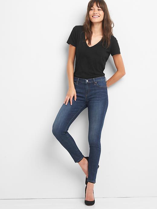 Image number 3 showing, Low Rise True Skinny Jeans