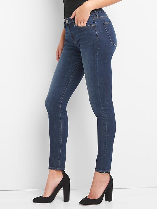 Image number 4 showing, Low Rise True Skinny Jeans