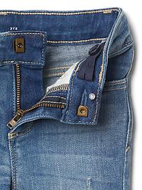 View large product image 3 of 6. High stretch rip & repair skinny jeans