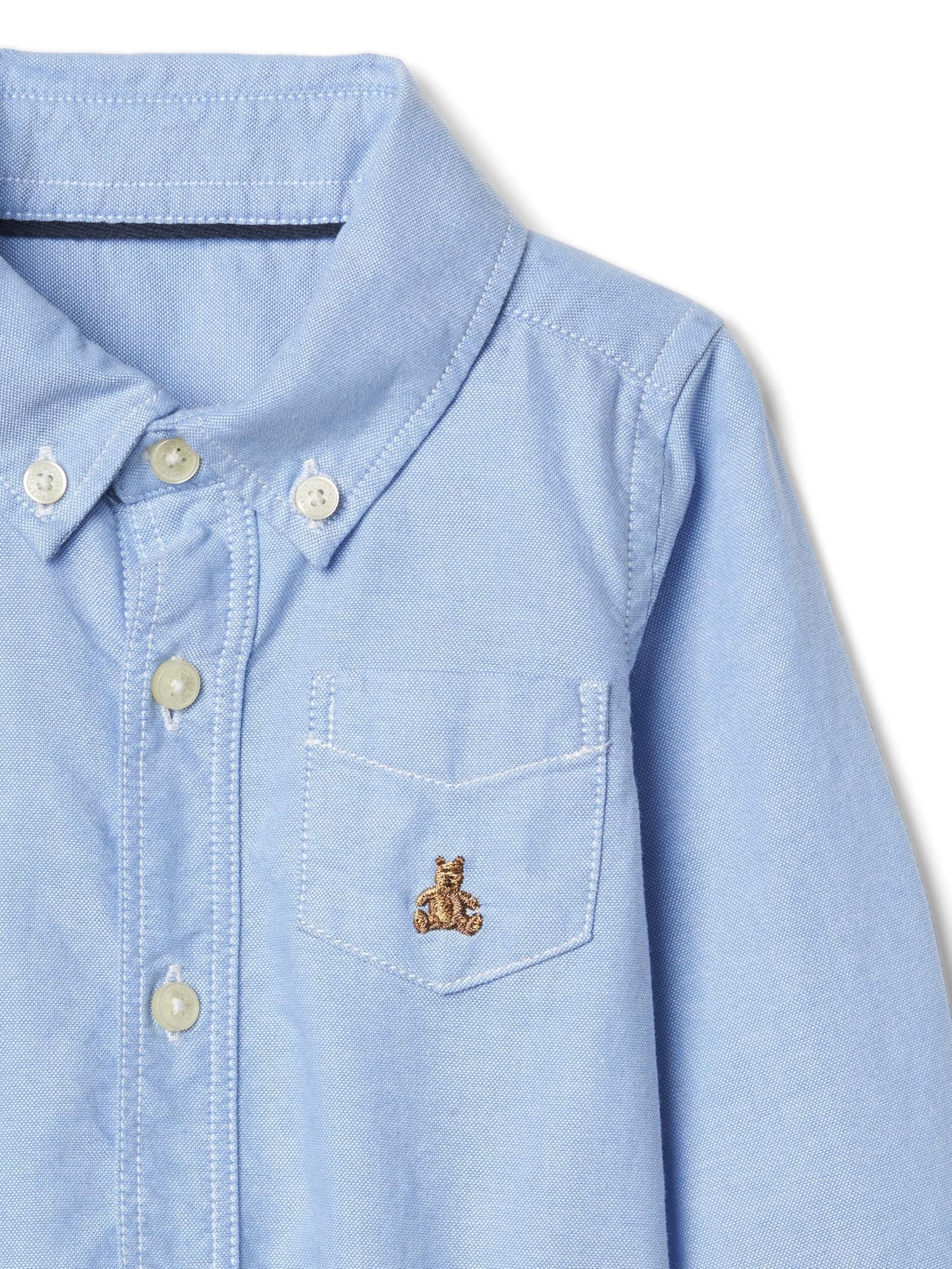 Baby gap button discount down shirts