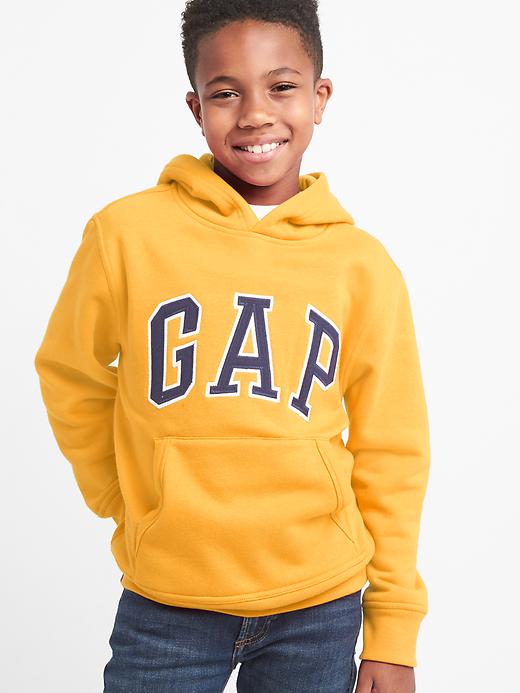View large product image 1 of 1. Kids Gap Logo Hoodie Sweatshirt