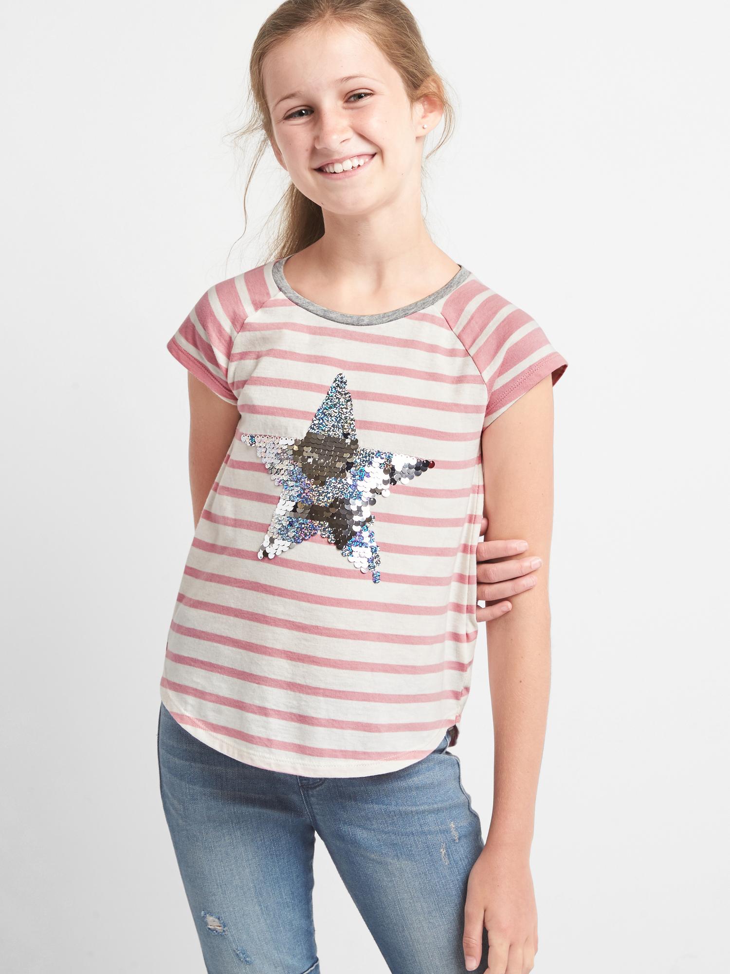 Graphic raglan tee Gap