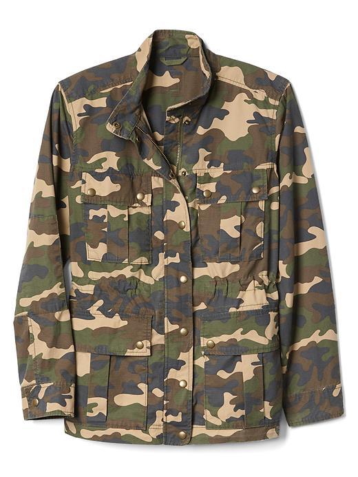 Image number 6 showing, Camo utility jacket