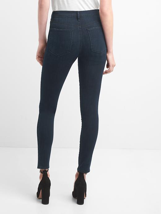 Image number 2 showing, Super High Rise True Skinny Jeans in 360 Stretch