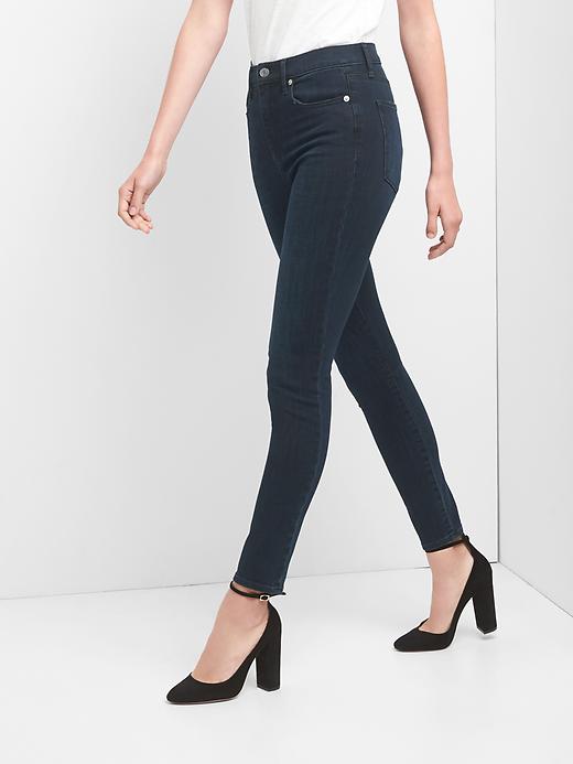Image number 5 showing, Super High Rise True Skinny Jeans in 360 Stretch