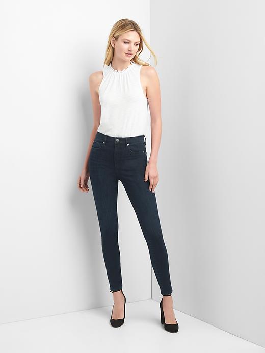 Image number 3 showing, Super High Rise True Skinny Jeans in 360 Stretch