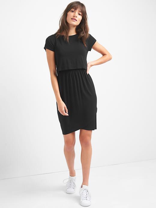 maternity tee shirt dress