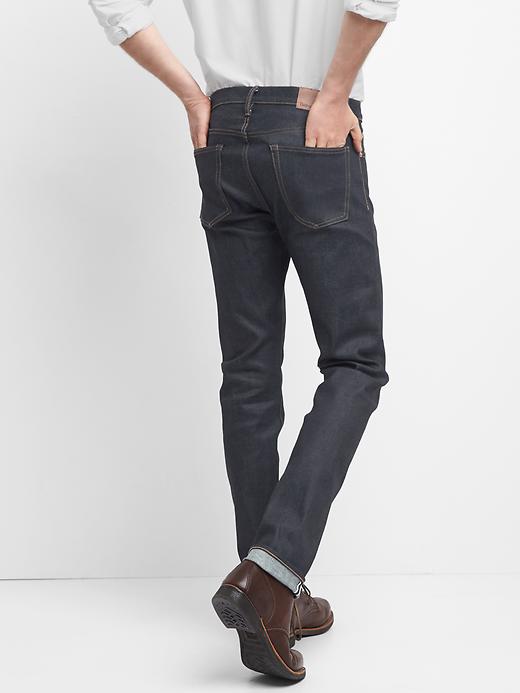 Image number 2 showing, Selvedge Skinny Jeans With Gapflex