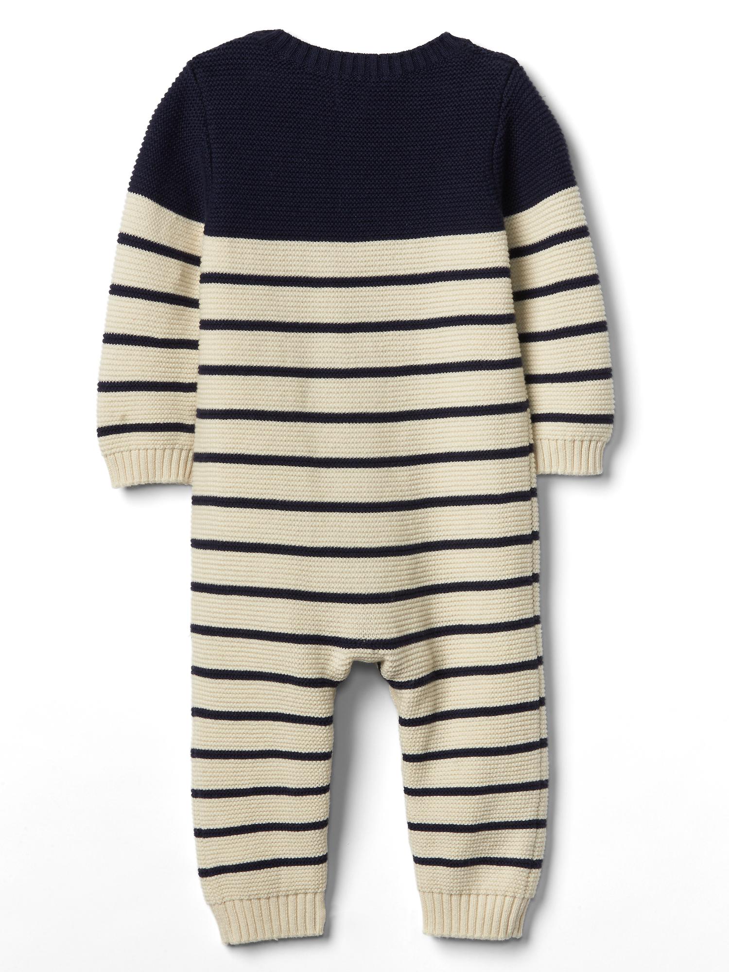 Baby Brannan Stripe One Piece Gap