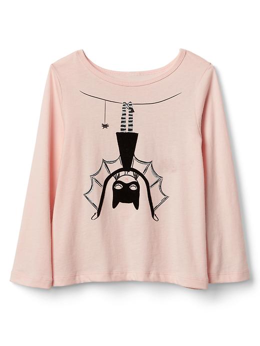Image number 1 showing, Halloween graphic cape tee