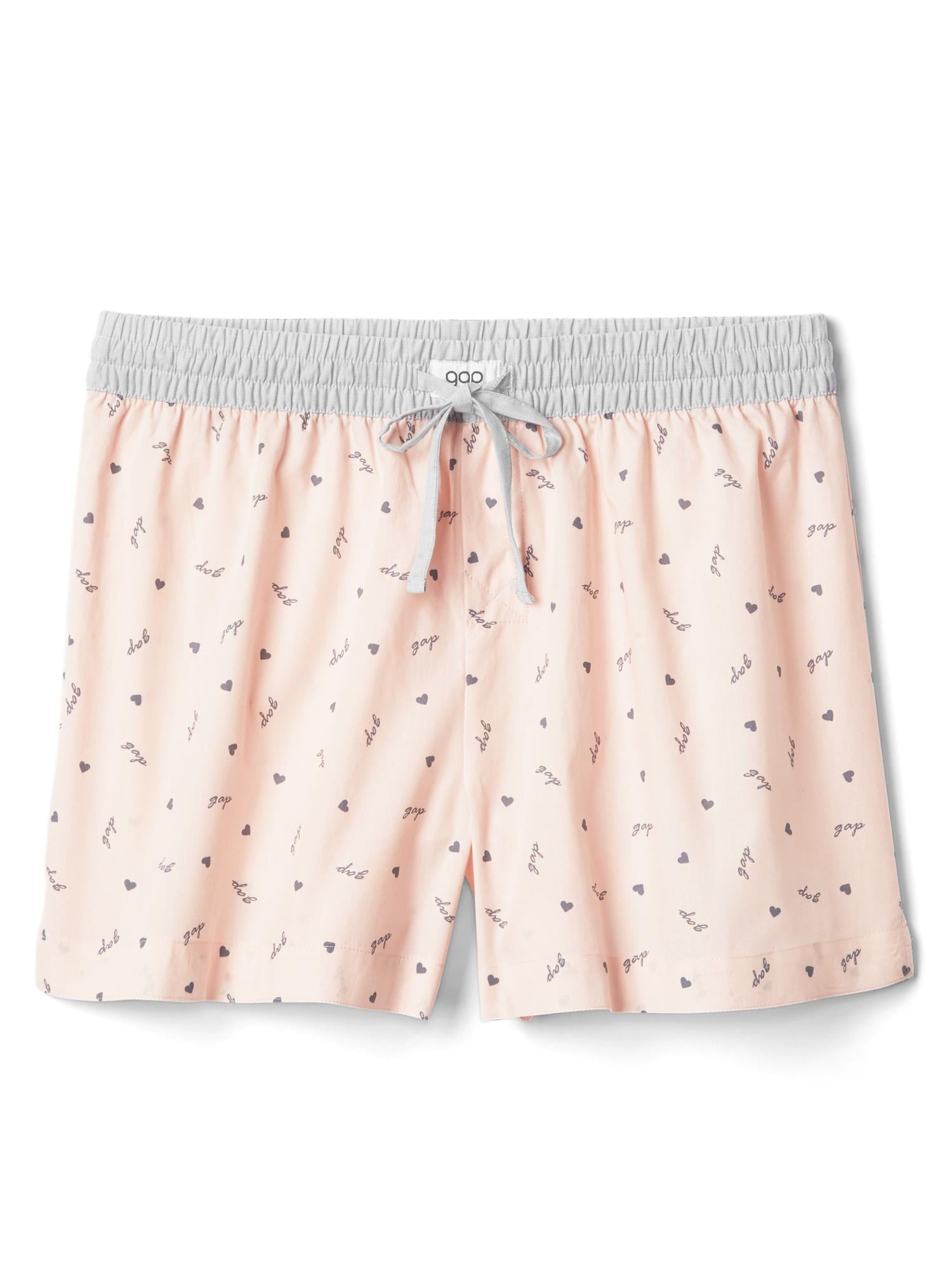 Dreamer Print Poplin Sleep Shorts Gap