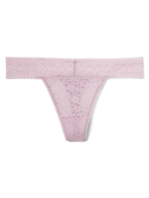 Supersoft lace thong | Gap
