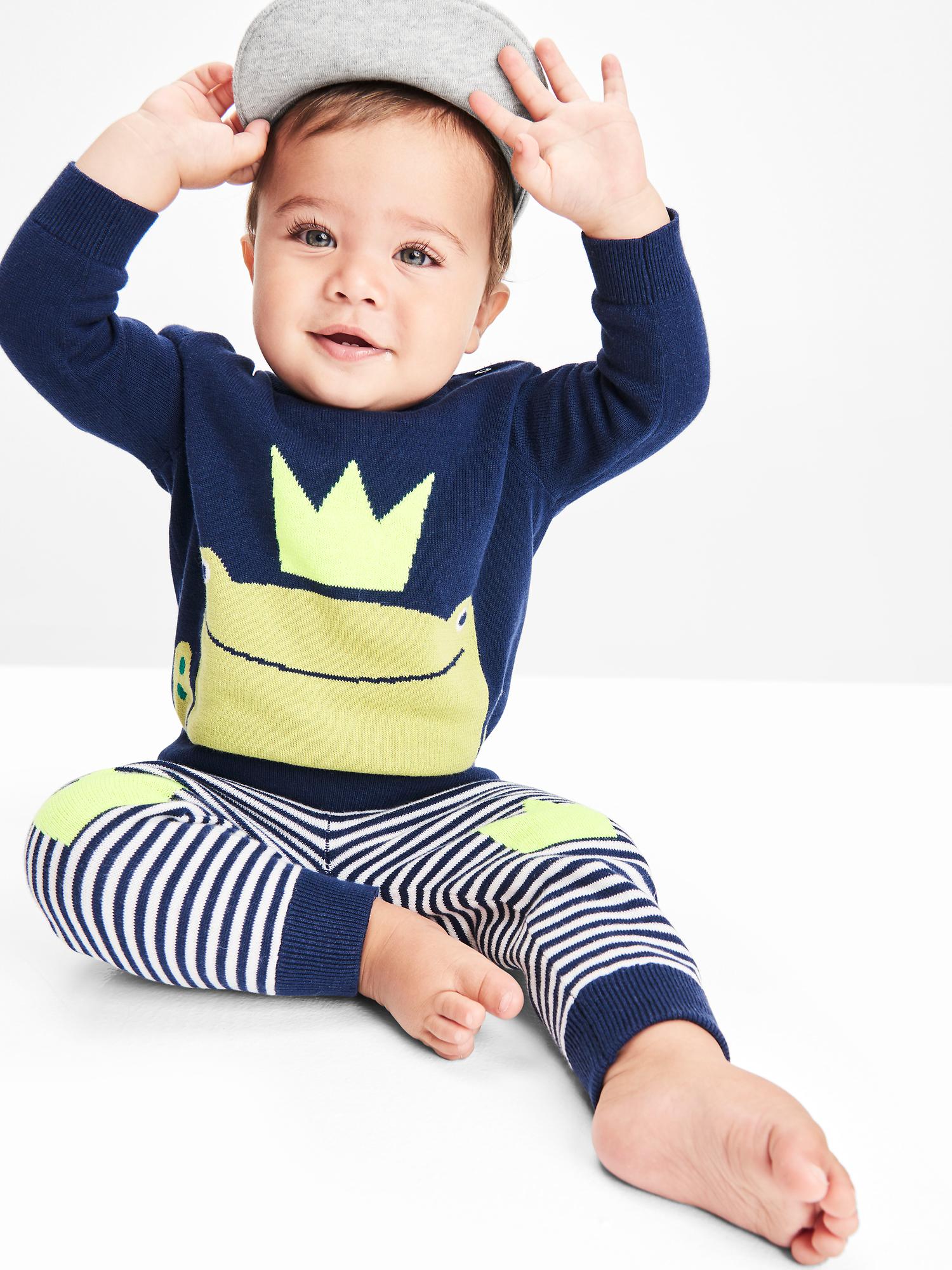 Fairy tale intarsia sweater Gap