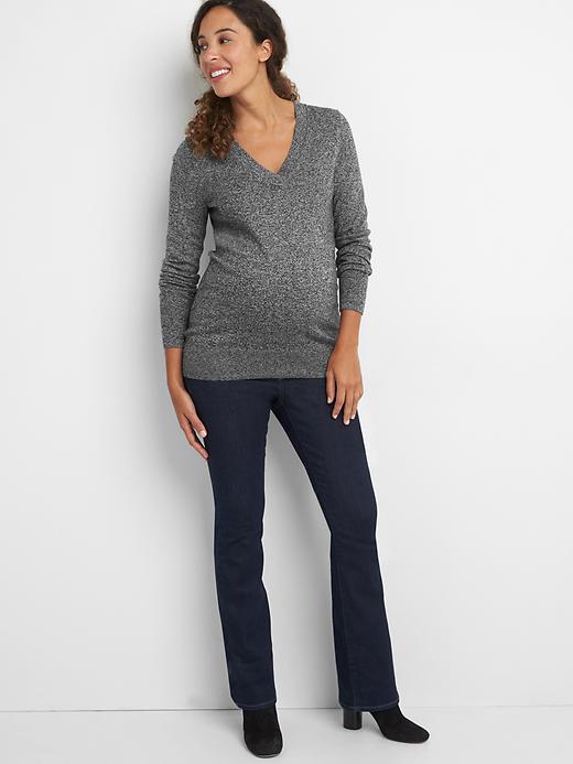 Image number 4 showing, Maternity Full Panel Perfect Boot Jeans