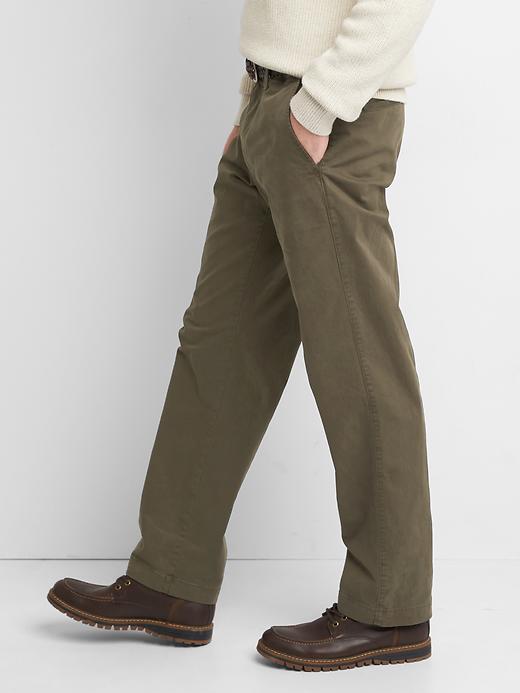 Image number 5 showing, Vintage Khakis in Relaxed Fit with GapFlex