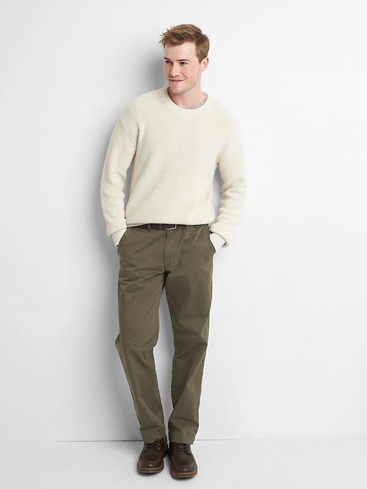 Image number 3 showing, Vintage Khakis in Relaxed Fit with GapFlex