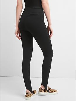 Good American Ponte Stirrup Leggings