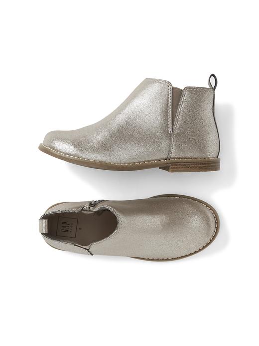Image number 3 showing, Metallic Chelsea Boots