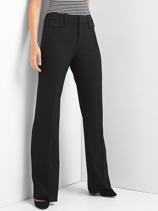 High Rise Baby Boot Pants High Rise Baby Boot Pants