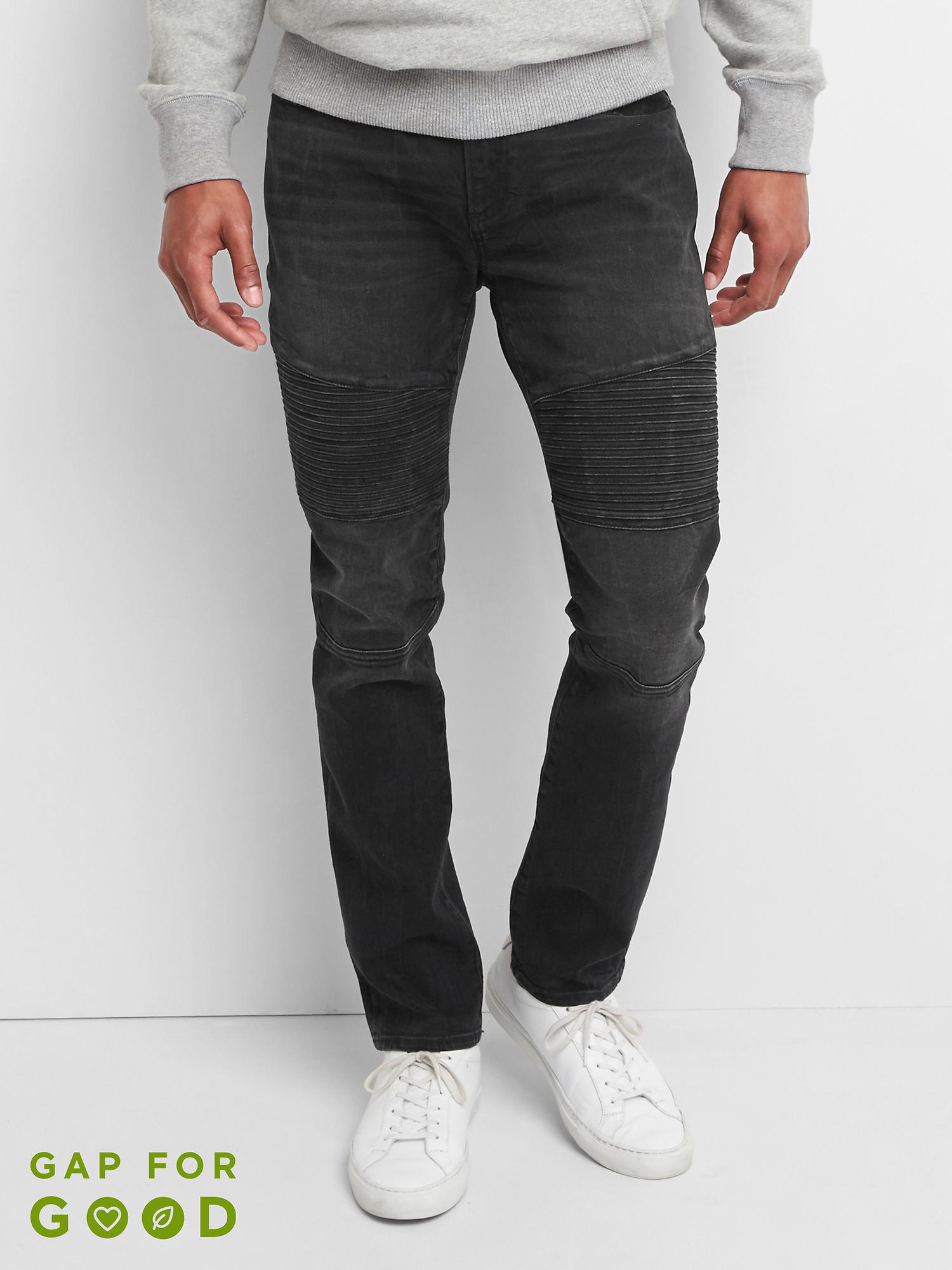 Moto Jeans in Skinny Fit with GapFlex Gap