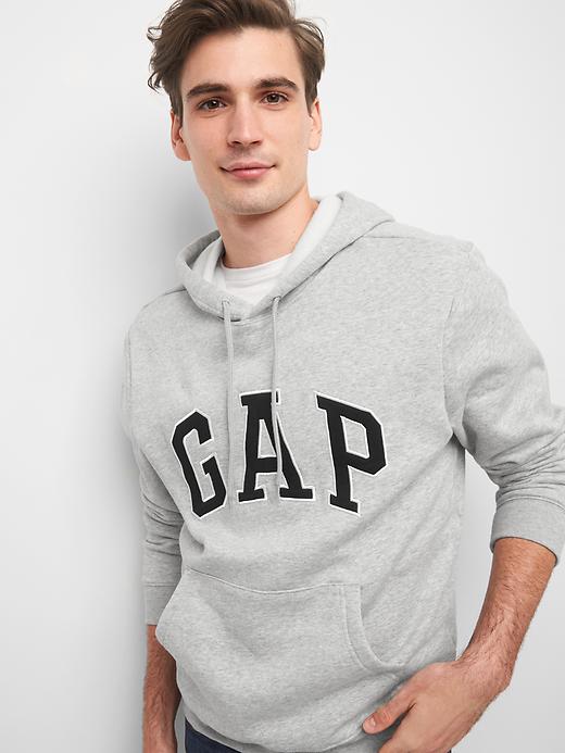View large product image 1 of 1. Gap Logo Fleece Hoodie