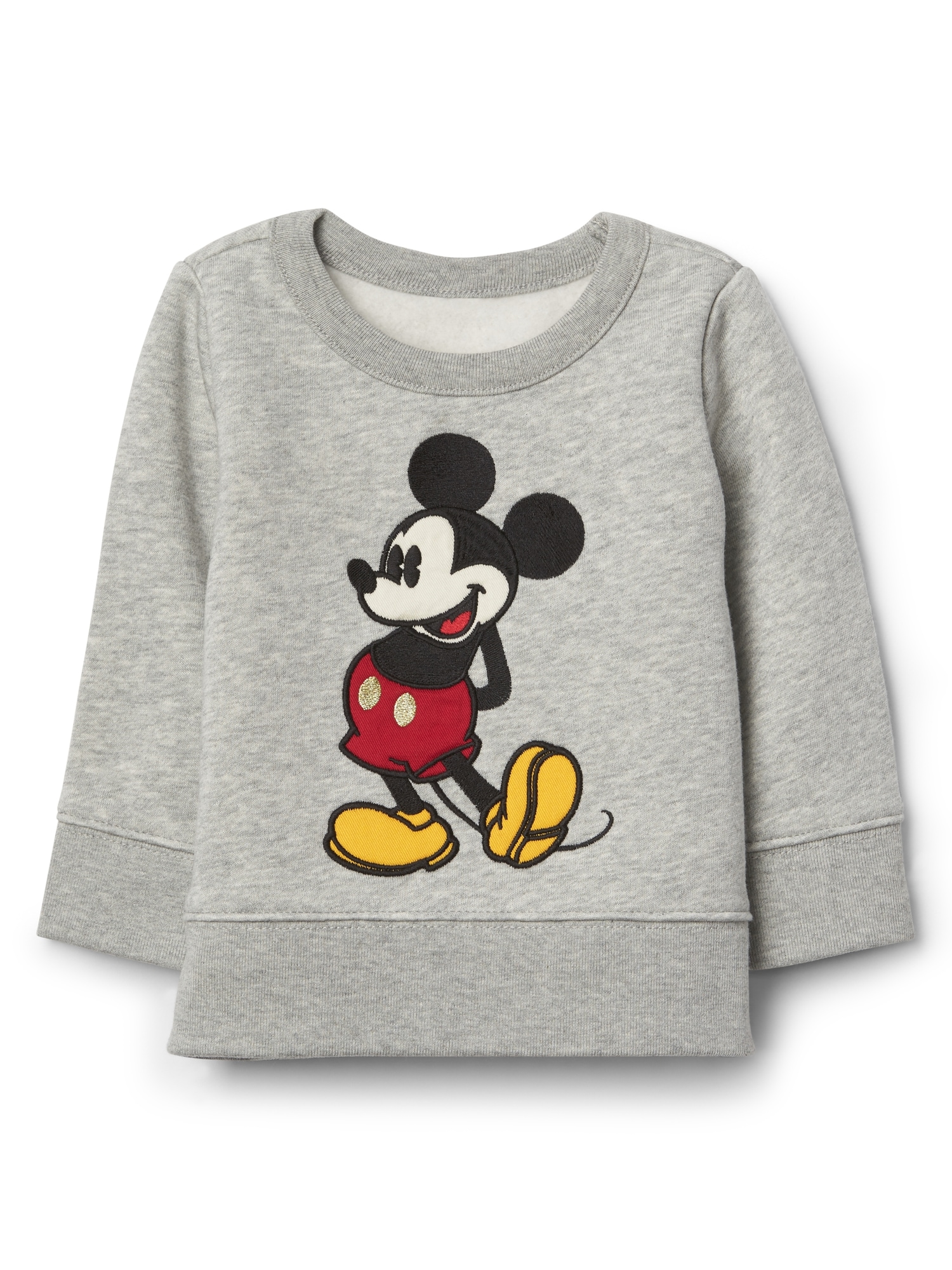 babyGap Disney Baby Mickey Mouse crew pullover Gap