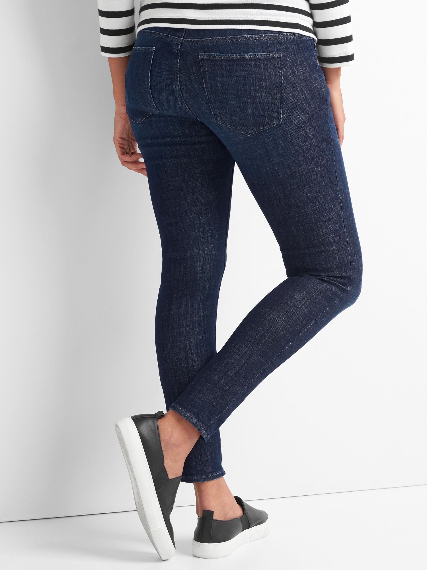 Maternity Full Panel True Skinny Jeans Gap