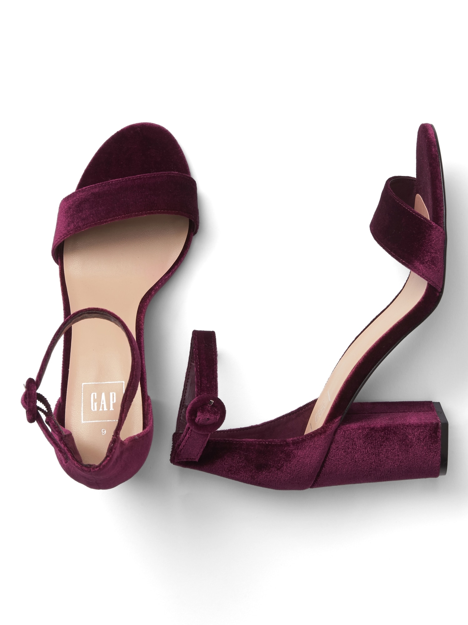 Mary jane velvet heels Prada Burgundy size 39 EU in Velvet - 37720371