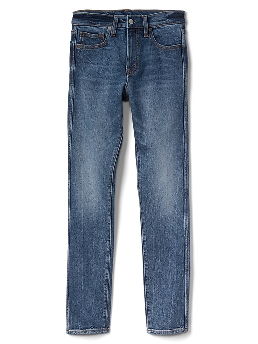Image number 6 showing, High Rise Slim Straight Jeans